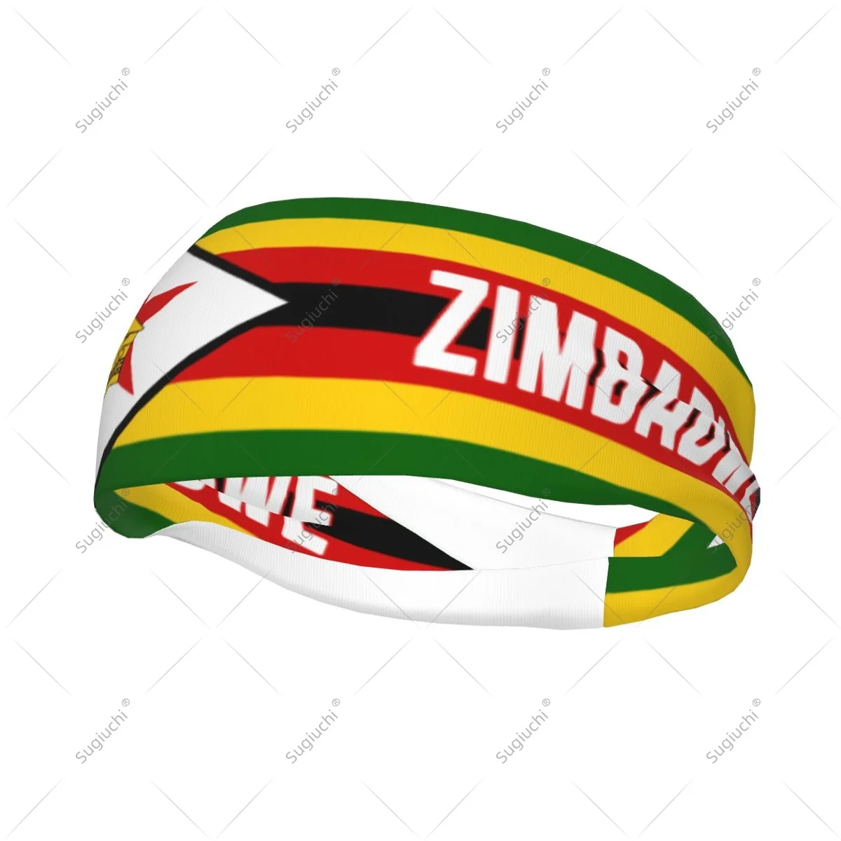 

Men Women Zimbabwe Flag Elastic Wide Headbands For Yoga Fitness Tennis Running Gym Sports