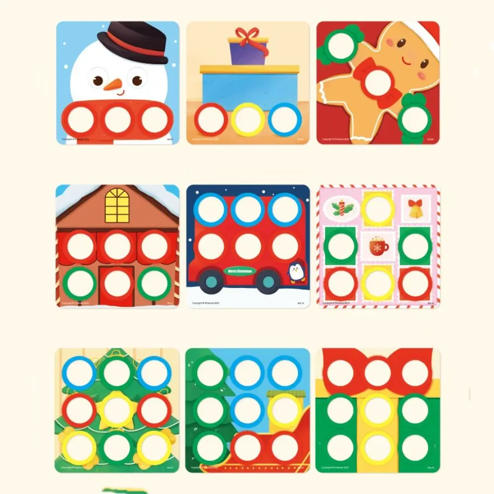 Vroeg onderwijs Montessori Babyspeelgoed Vormsorteerder Praktisch vermogen Jigsaw Bordspellen Interactieve grote deeltjes