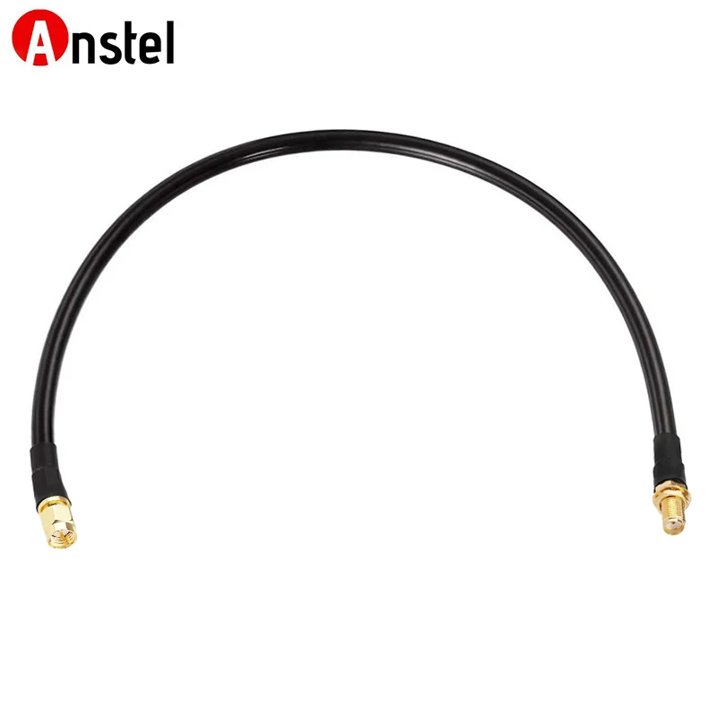 RG58 SMA Extension Cable SMA Male to SMA Female RF Coaxial Cable 50 Ohm Low Loss for 3G 4G Antenna WiFi