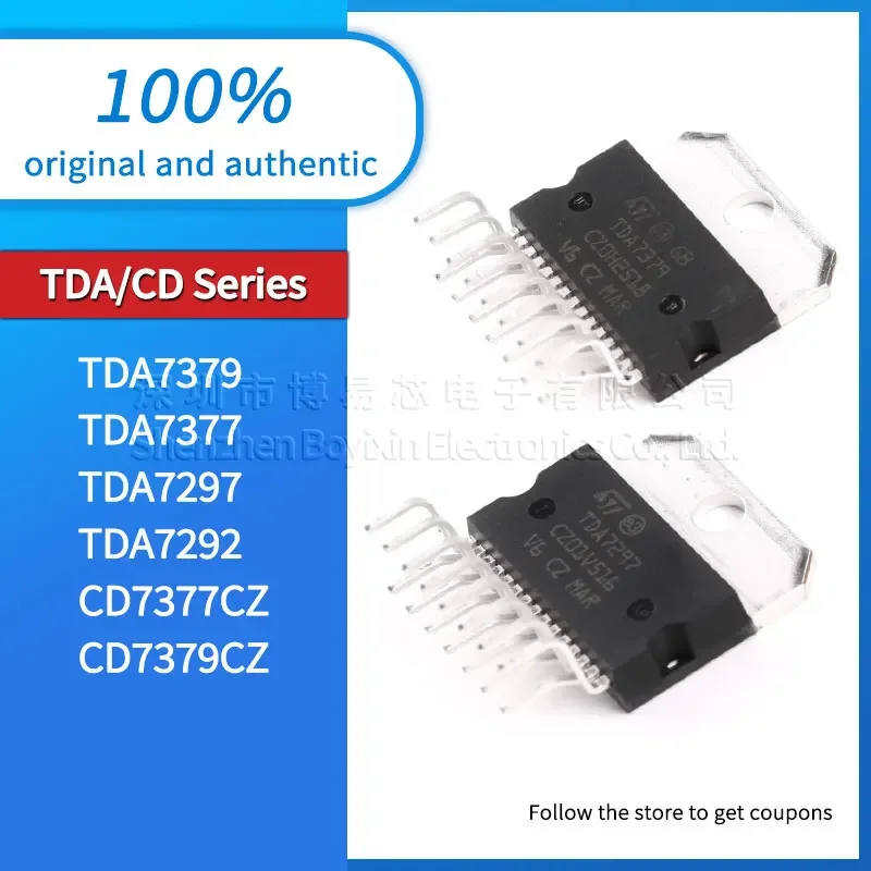 TDA7379 TDA7377 CD7377CZ CD7379CZ TDA7297 TDA7292 Brand new original authentic audio amplifier direct plug ZIP