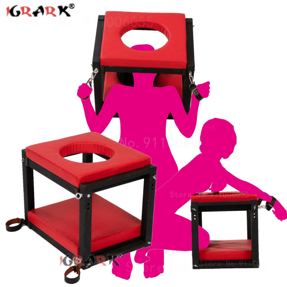 

BDSM Furniture Training Props Toilet Chair Sitting Face SM Tools Sex Toys for Couples Men Women Adult Supplies Erotic Products