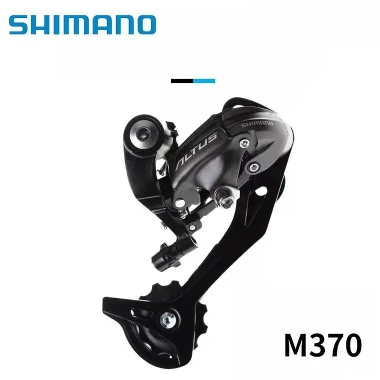 Оригинальный Shimano ALTUS RD-M2000/M370, 9-скоростной задний переключатель для велосипеда, задний переключатель для велосипеда, MTB, горный велосипед, длинный Cag