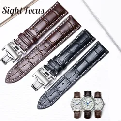 19 20 21mm Genuine Calfskin Watchband for Longines Master L2 L4 L2.755.4.78.3/L2.518.5.77.7 Cowhide Leather Watch Strap Bracelet