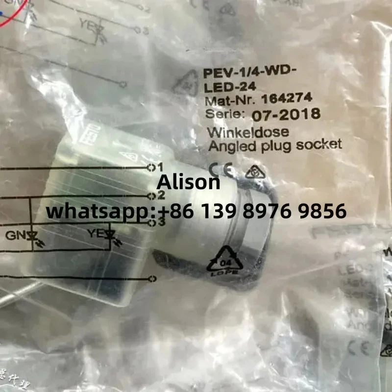 

Угловая розетка 164274 PEV-1/4-WD-LED-24 PEV-1/4-WD-LED-230 164275