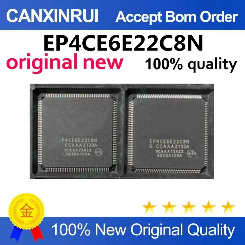 Genuine in stock EP4CE6E22I7N EP4CE6E22C8N embedded FPGA programmable gate array