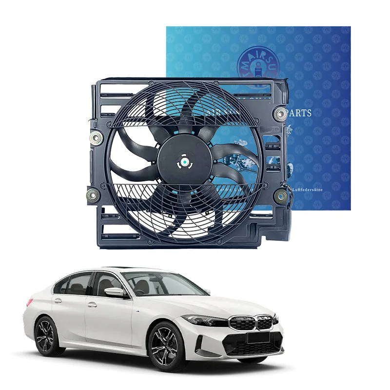 

Tech Master Car Cooling Fan Electric Radiator Fan Assembly for 5 SERIES E39 64548380780