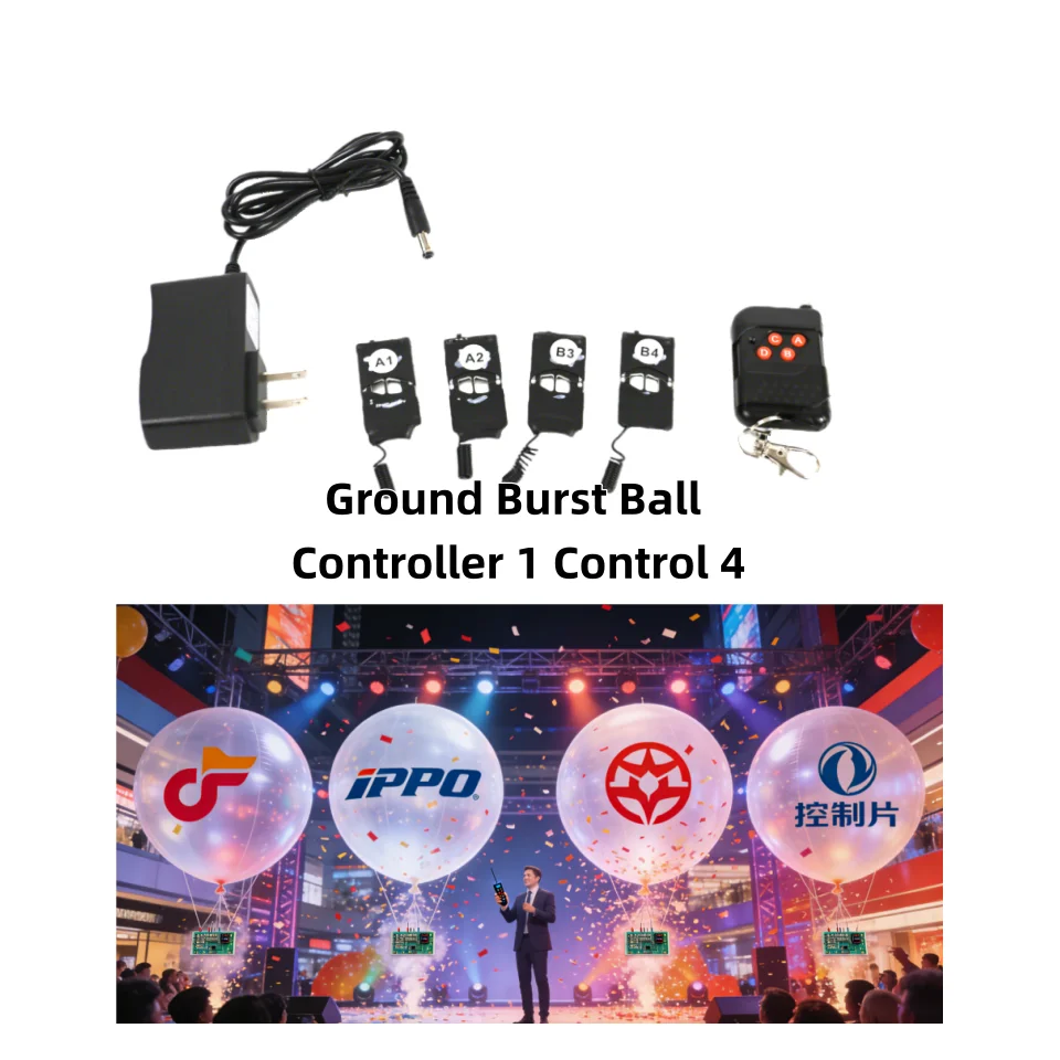 

Wireless Balloon Controllers 1 To 4, Self-adhesive Patches for Wedding Party Decoration