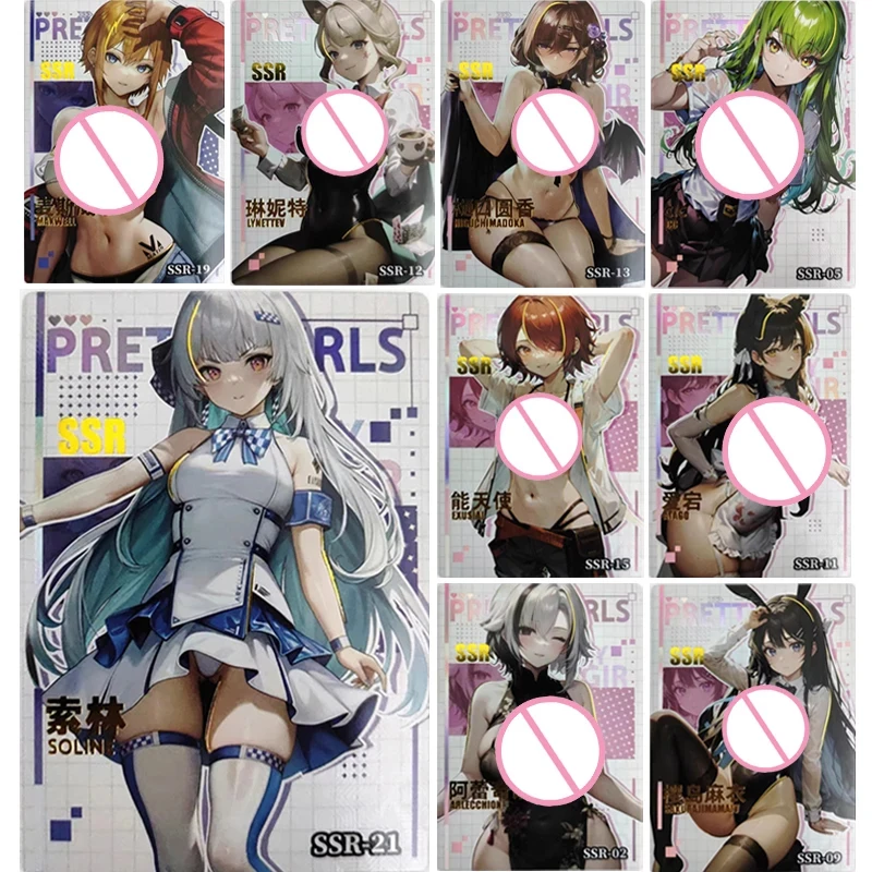 Goddess Story Qunfang Jiali albedo Nakano Miku Yae Miko Android 18 Daki Ram SSR card boy Toy collection Birthday Christmas gift