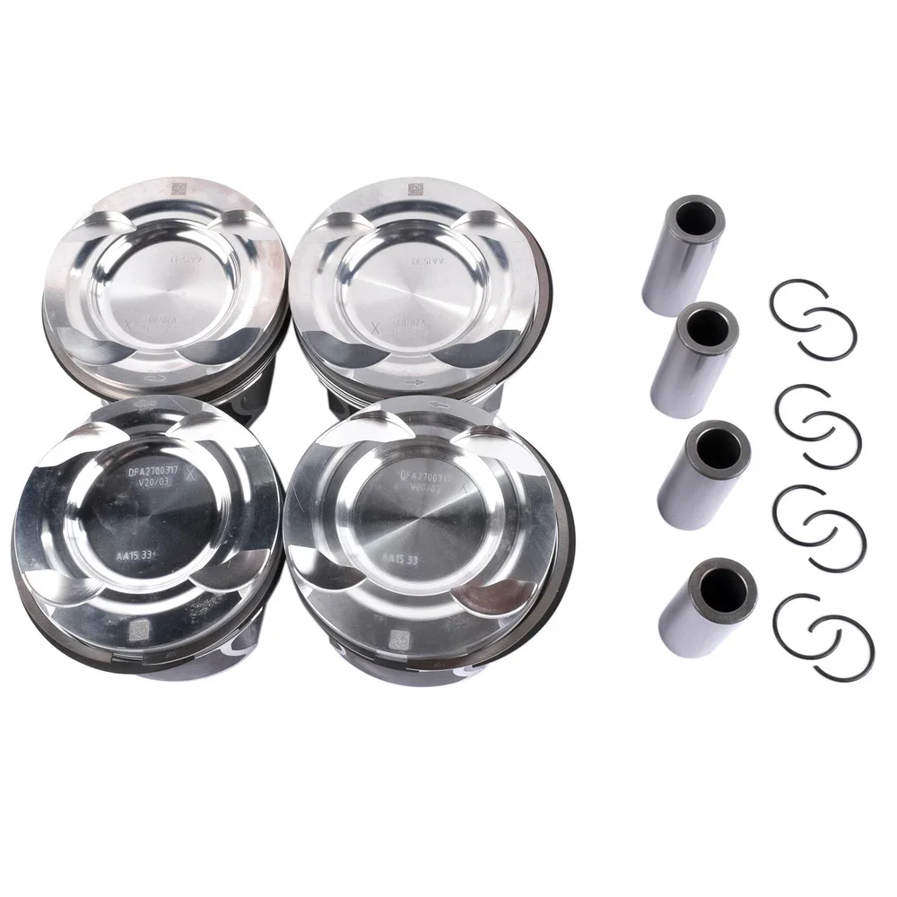 STD 0.5 Engine Piston & Ring Kit Fit 1.6 L M270 GAS For 12-19 MERCEDES-BENZ A160 A180 A200 B160 B180 B200 CLA180 GLA180 GLA200 view 4