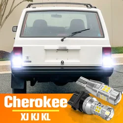 2pcs LED Reverse Light For Jeep Cherokee XJ KJ KL Accessories Bulb 1984-2007 2014 2015 2016 2017 2018 2019 Backup Back up Lamp
