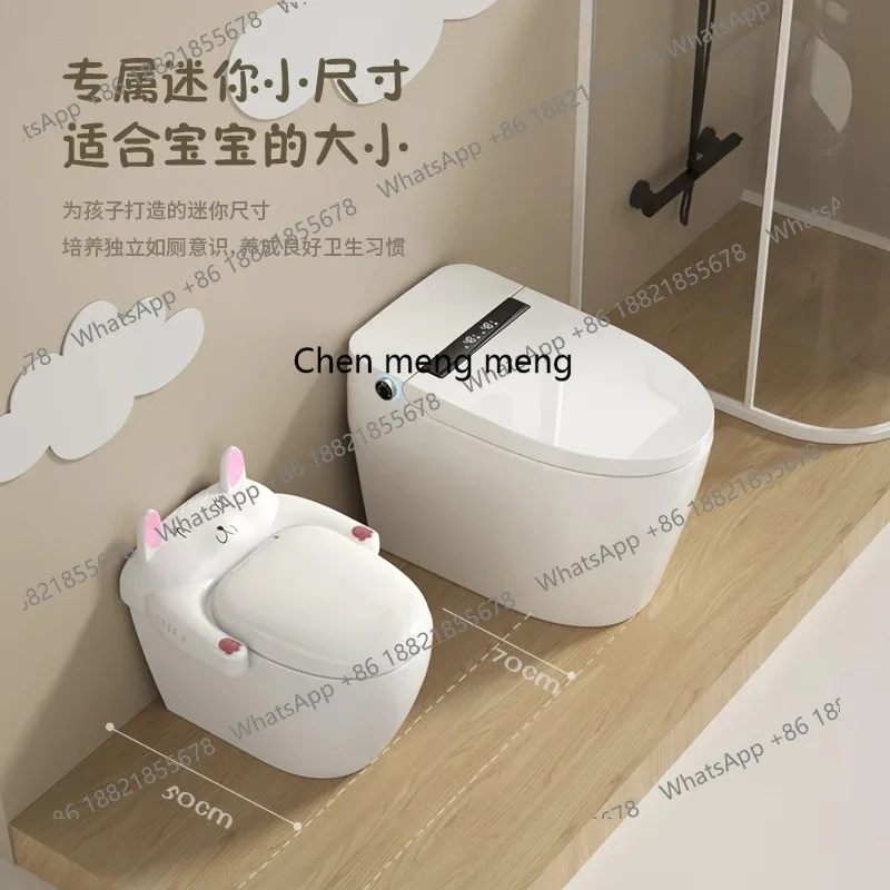 One-piece instant heat cleaning ceramic bathroom, children's smart toilet