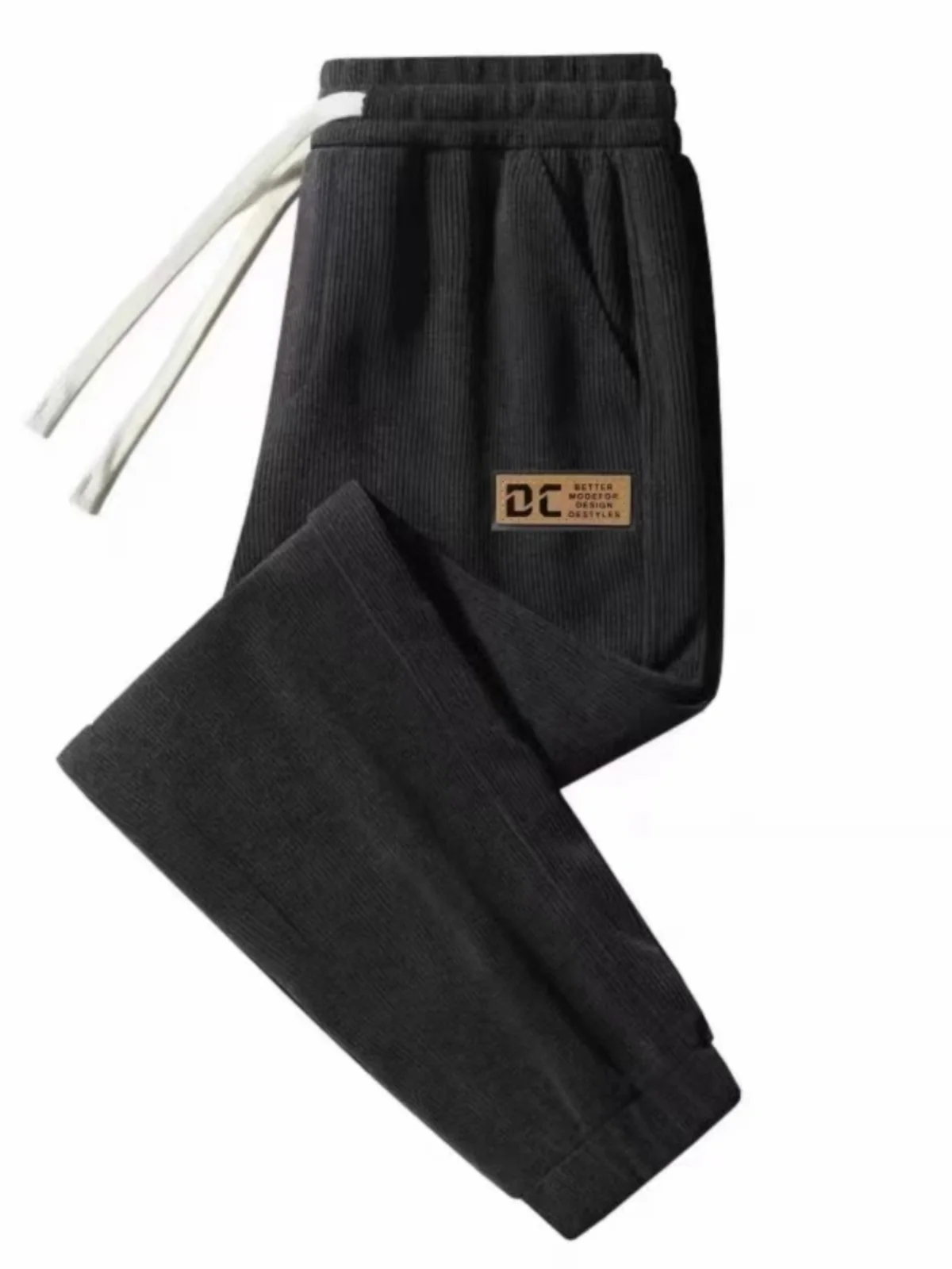 

Corduroy Men's Pants Trendy Brand Spring Autumn Vintage Workwear Large Size Loose Cuffed Winter Casual Sports Trousers