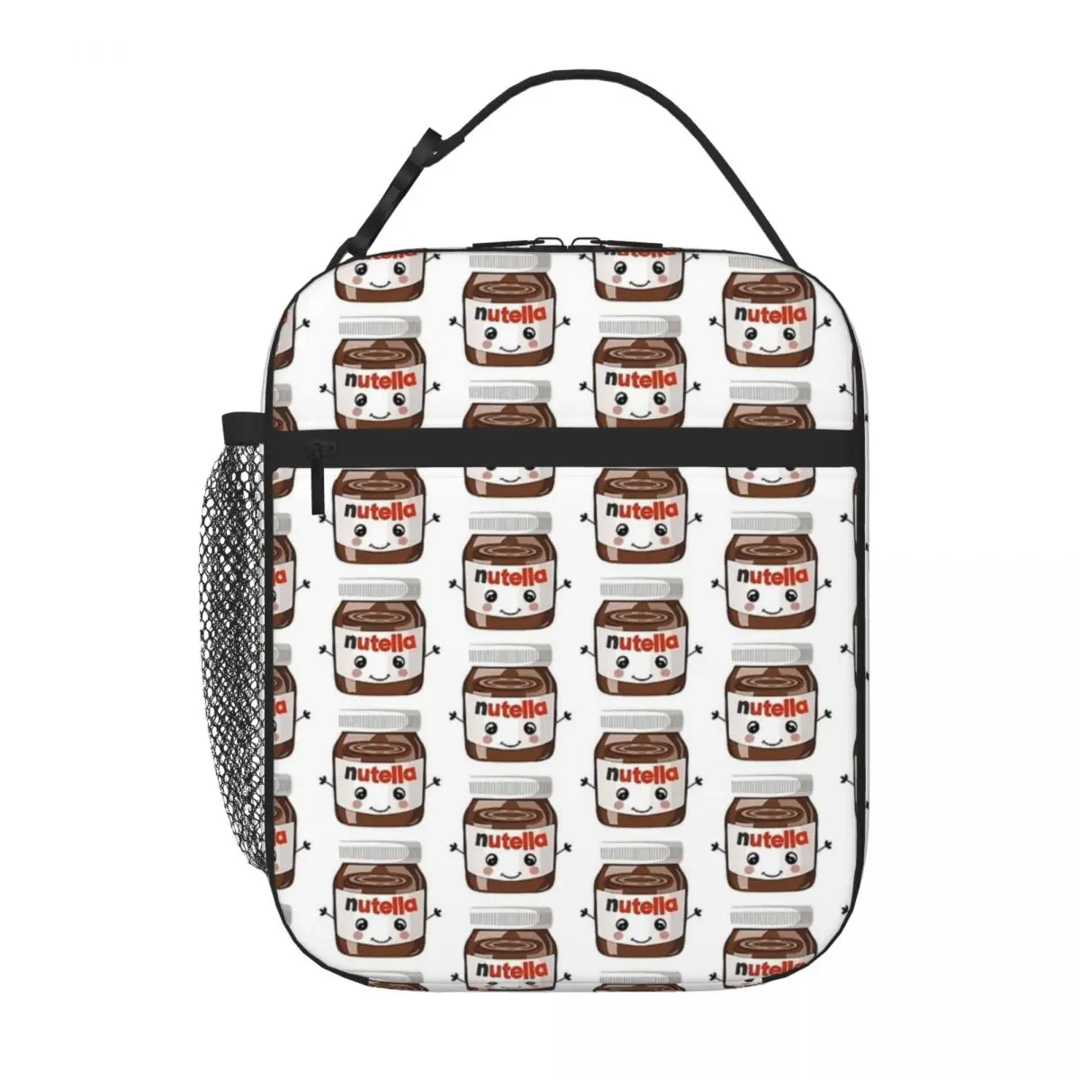 Nutella Cutie Insulated Lunch Bags Leakproof Reusable Thermal Bag Tote Lunch Box Work Outdoor Men Women