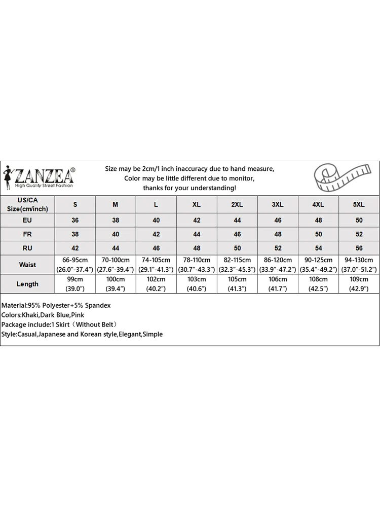 กระโปรงยาวแฟชั่นฤดูใบไม้ร่วง ZANZEA สำหรับผู้หญิง เอวยางยืด จับจีบแบบลำลอง รุ่น Faldas Saia 2025 ดีไซน์เรียบหรู เหมาะสำหรับงานปาร์ตี้ ทรงเอไลน์