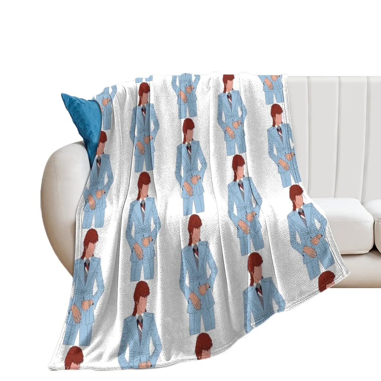 Bowie Throw Blanket Thermals For Travel Luxury Throw Summer Blankets