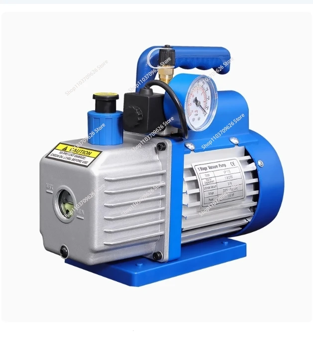 with vacuum gauge and solenoid valve high quality vacuum pump, refrigeration air conditioning pump