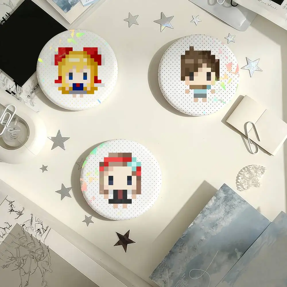 7 Years from Now Game Laser Badge Creative Pins Brooch for Bag Clothes Hat Decor Gifts Fans Collect