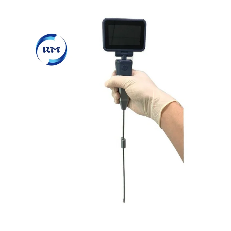 video laryngoscopeL Medical Portable Laryngoscopy Lighted Intubation Stylet Visualization Rigid Video Laryngoscope