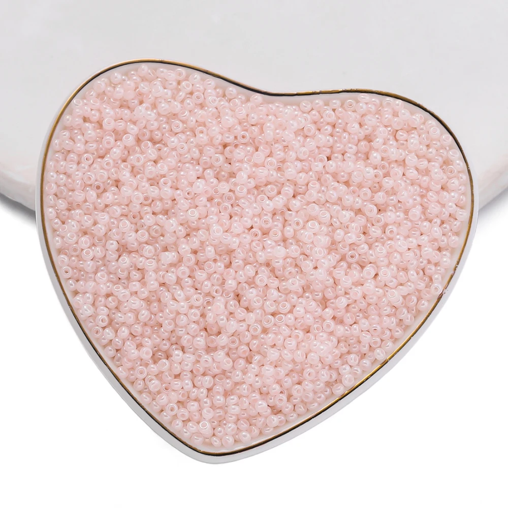 1000 stks 2mm Glas Rocailles Kleurrijke Spacer Losse Kralen voor DIY Ambachten Ketting Armband Oorbel Sieraden Maken Accessoires