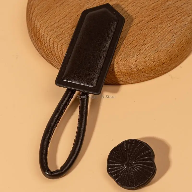 3pack Coat Jackets Combined Buttons Fashion Leather Horn Button Toggle Clasps