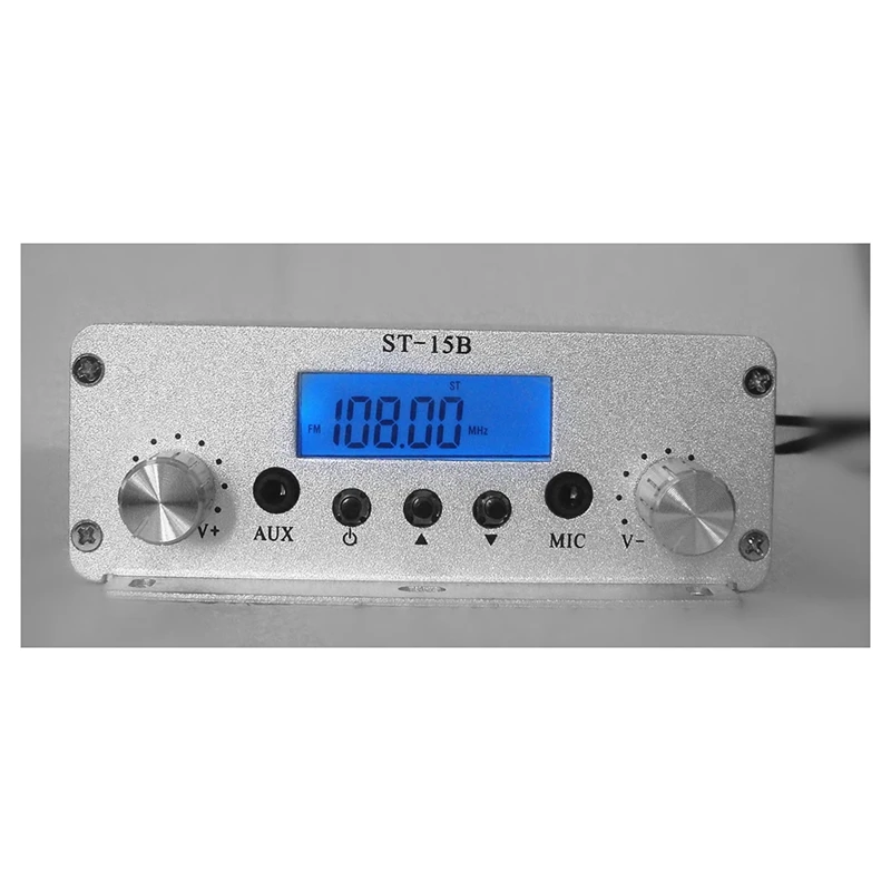 FM PLL Stereo Transmitter Supports Wireless Audio Transmission And Lotus Audio Input Only Host No Antenna And Power Card-A38R