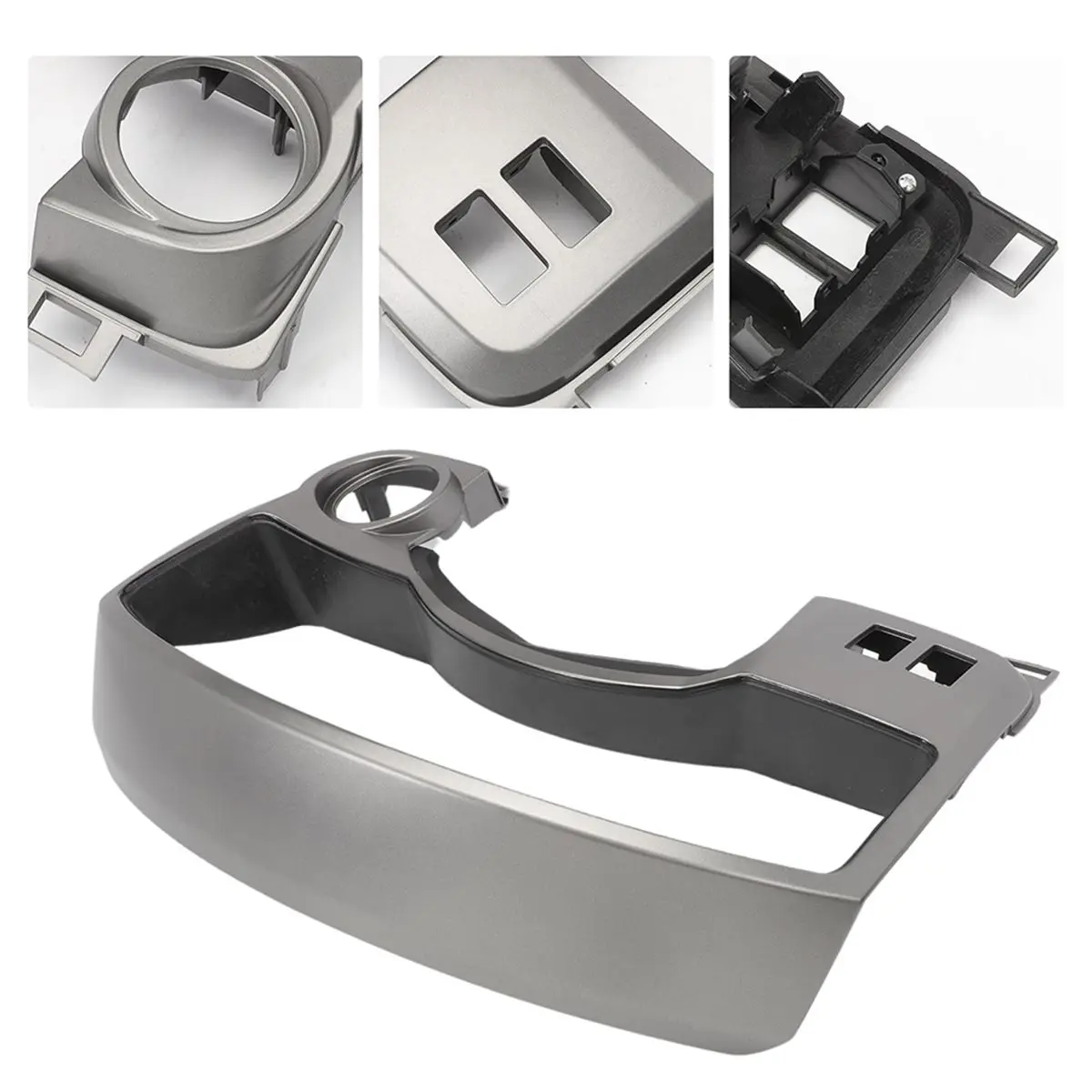 #13J (Silver Gray)For Nissan Titan/Armada Instrument Cluster Dash Bezel Trim 2004-2006,Automotive Parts & Accessories