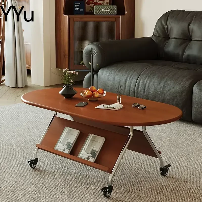 for Delicacy Movable Coffee Table Premium Space Saving Living Room Center Table Trendy Mesa De Centro Sala Furniture