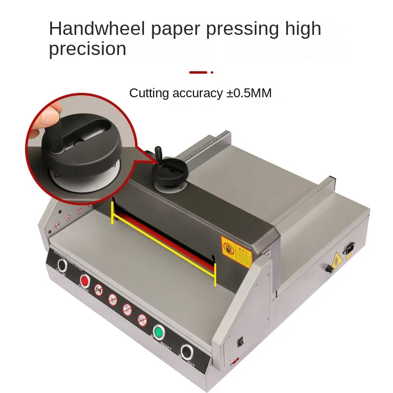 330 Electric Paper Cutter A4 Desktop Paper Cutting Thick Layer Heavy Duty Paper  Knife Knife  4cm Thick 400 Sheets