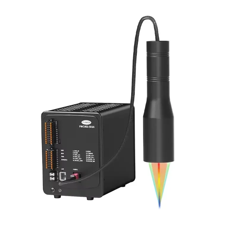 High Precision Optical Switch Spectrum Confocal Displacement Distance Sensor for Metal Transparent Glass High and Low