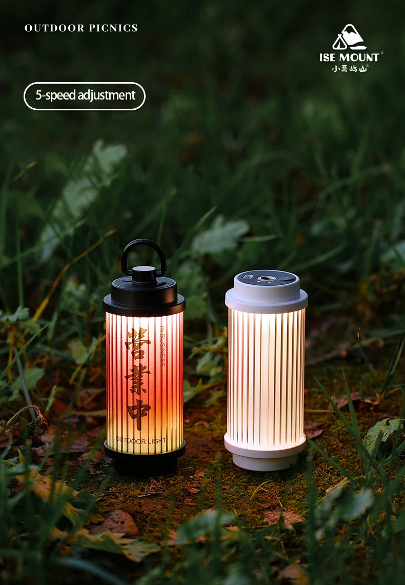 Camping Lights Rechargeable LED Lantern Portable Cordless Outdoor Waterproof Tent for Power Outages, Hiking, Fishing