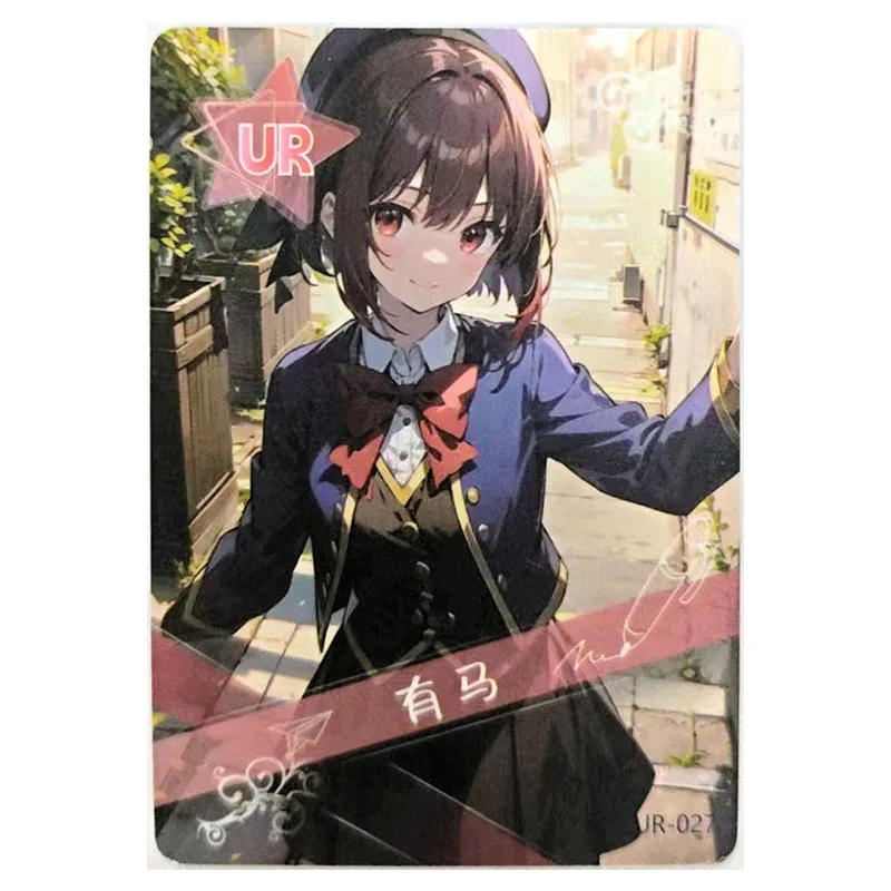 Anime Dea Storia Rare UR Flash Card Siesta Nouvelle Yuuki Asuna Kuo Shenlin Giocattoli per ragazzi Carte da collezione Regalo di compleanno