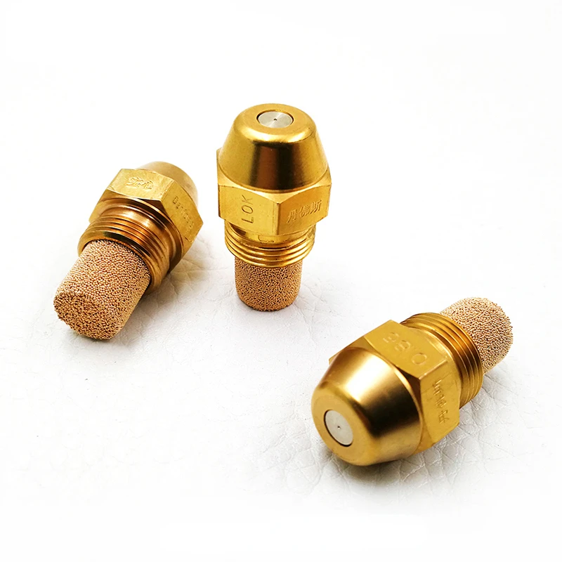 60degree Oil Nozzle,Brass Methanol Atomization Spray head oil fuel injection Air Atomized spray jet