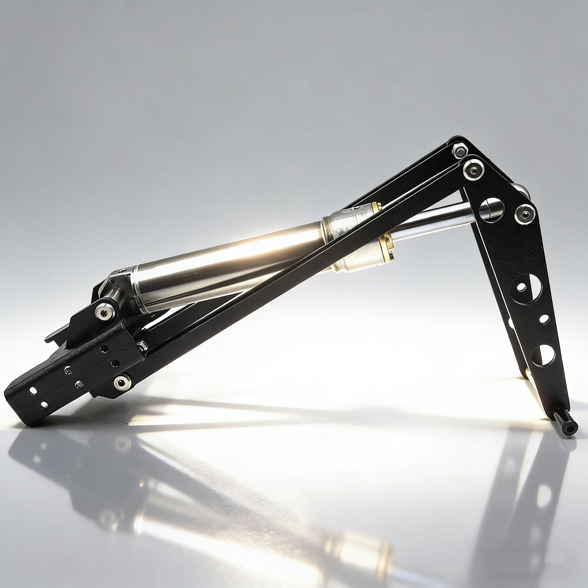 

Металлическая гидравлическая подъемная система F-образного типа для радиоуправляемых грузовиков Tamiya 1/14: SCANIA 770S, VOLVO 750, Mercedes-Benz ACTROS 3363, MAN, LESU. Запчасти для автомоделей.