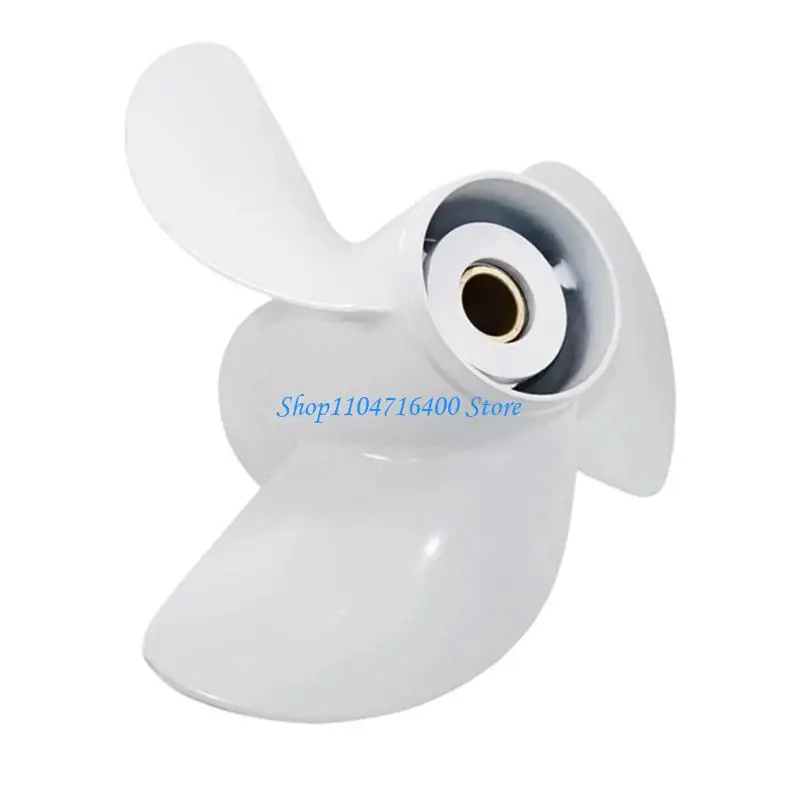 y1gd Precisions Crafted 3Blade Aluminum Propeller for Small Engine Boats 50HP to 130HP 6E5-45941-00-EL Motors, Easy Install