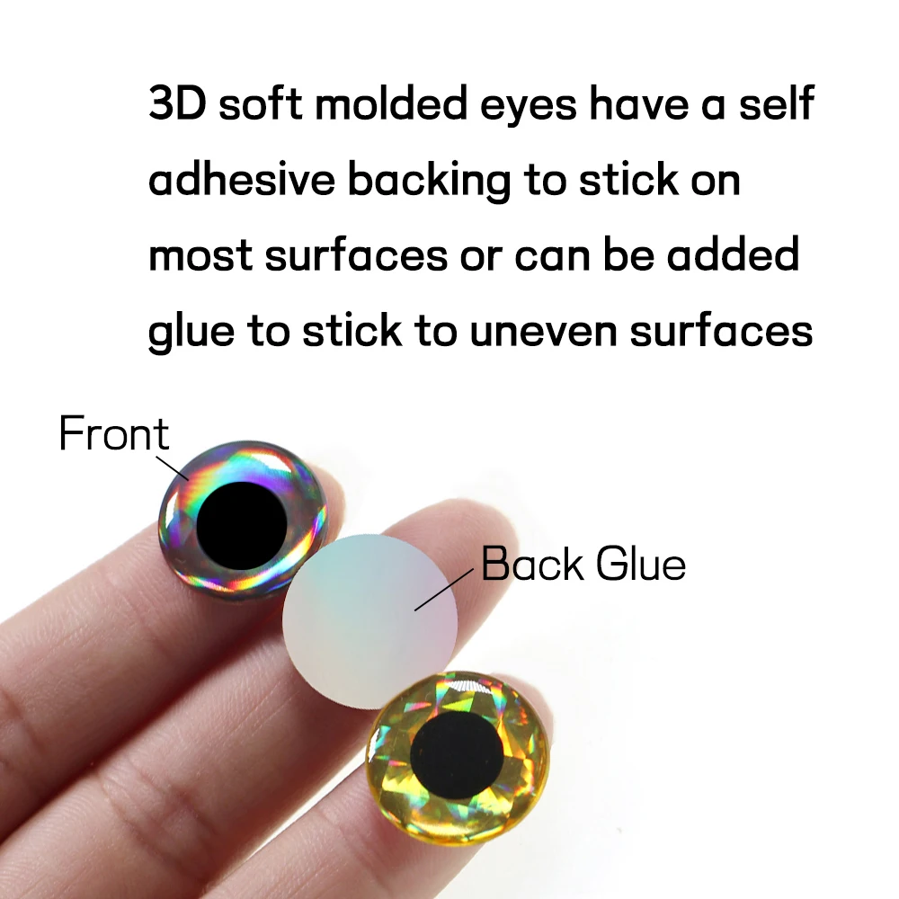 Ojos holográficos 3D para señuelos de agua salada - imagen 5