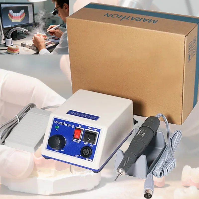 Nail Polisher Machine Dental Marathon Polishing Electric Micro Motor Micromotor Handpiece for Dentistry Tools 35000RPM