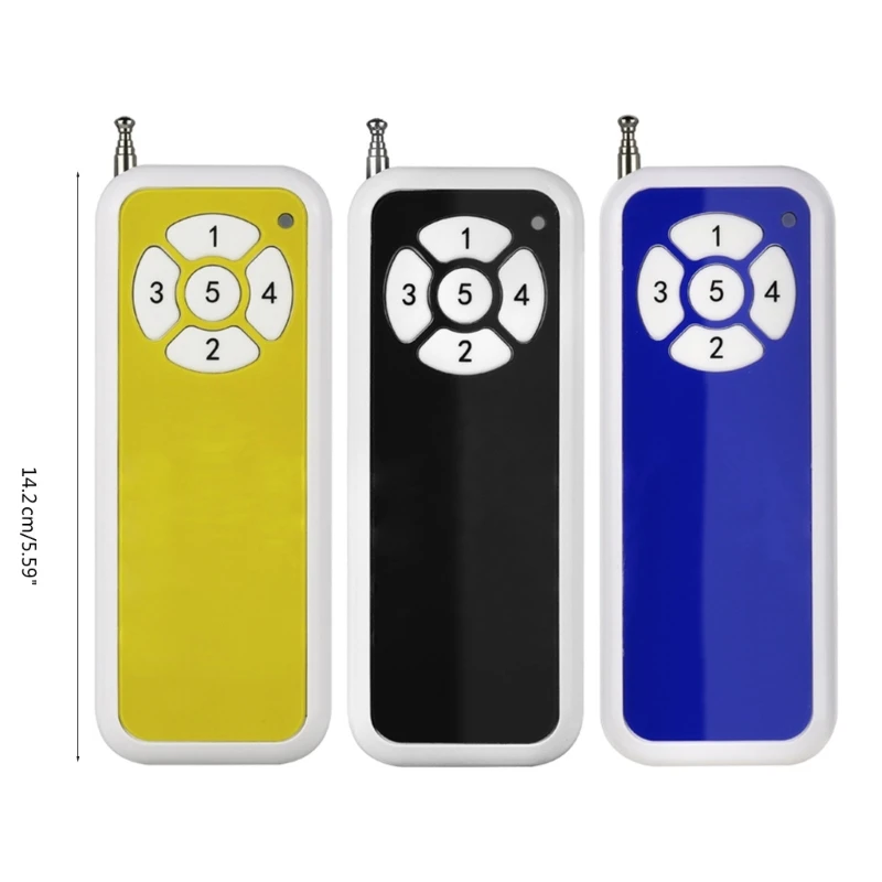 Piloty 5-klawiszowe 5-kanałowy szybki montaż 433/315 MHz do bram garażowych Dropship