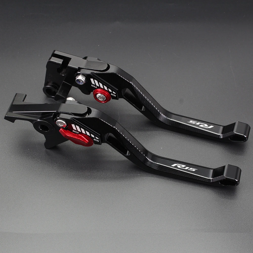 

Brake Clutch Levers For YAMAHA R15 V3 2017 2018 Motorcycle Accessories Handles Lever With LOGO CNC Black