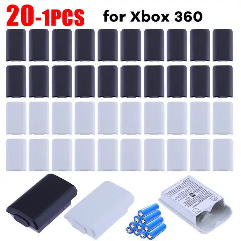 1-20PCS Game Controller Battery Back Pack Case For Xbox 360 Wireless Gamepad Controller Joypad Joystick Replacement Parts