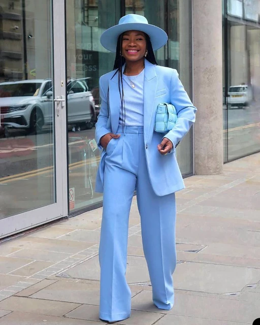 Ensemble blazer pantalon oversize hotsell