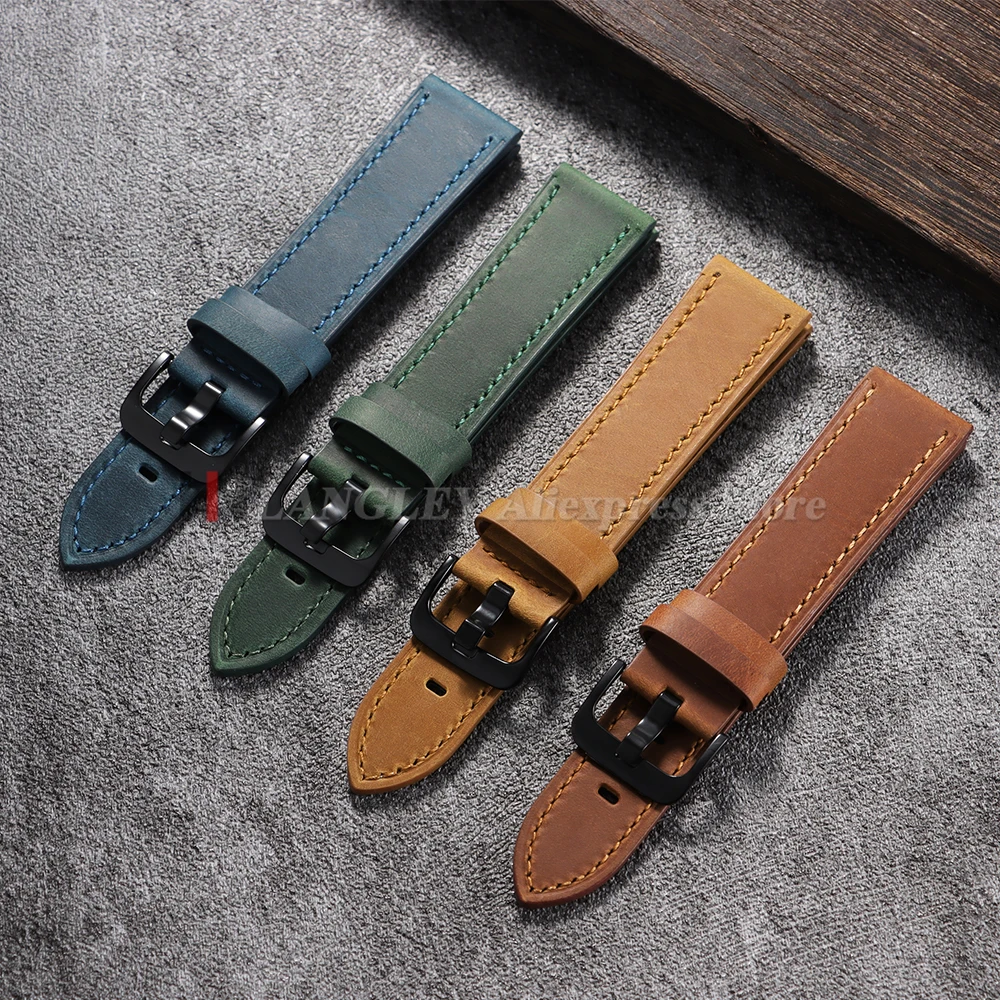 20Mm 22Mm Leather S… - image