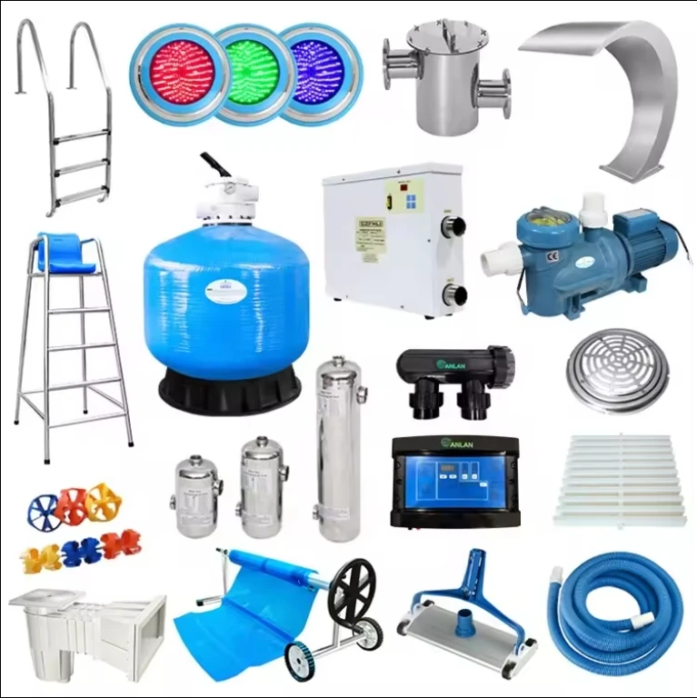 Factory Wholesale Full Set Swimming Pool Equipment Accessories Including Pool Filter At Competitive Price