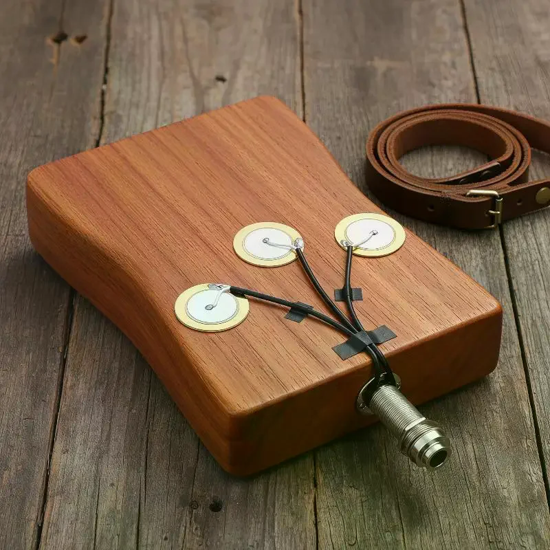 Customizable Piezo Contact Microphone with Amplifier for Personal Sound Preferences