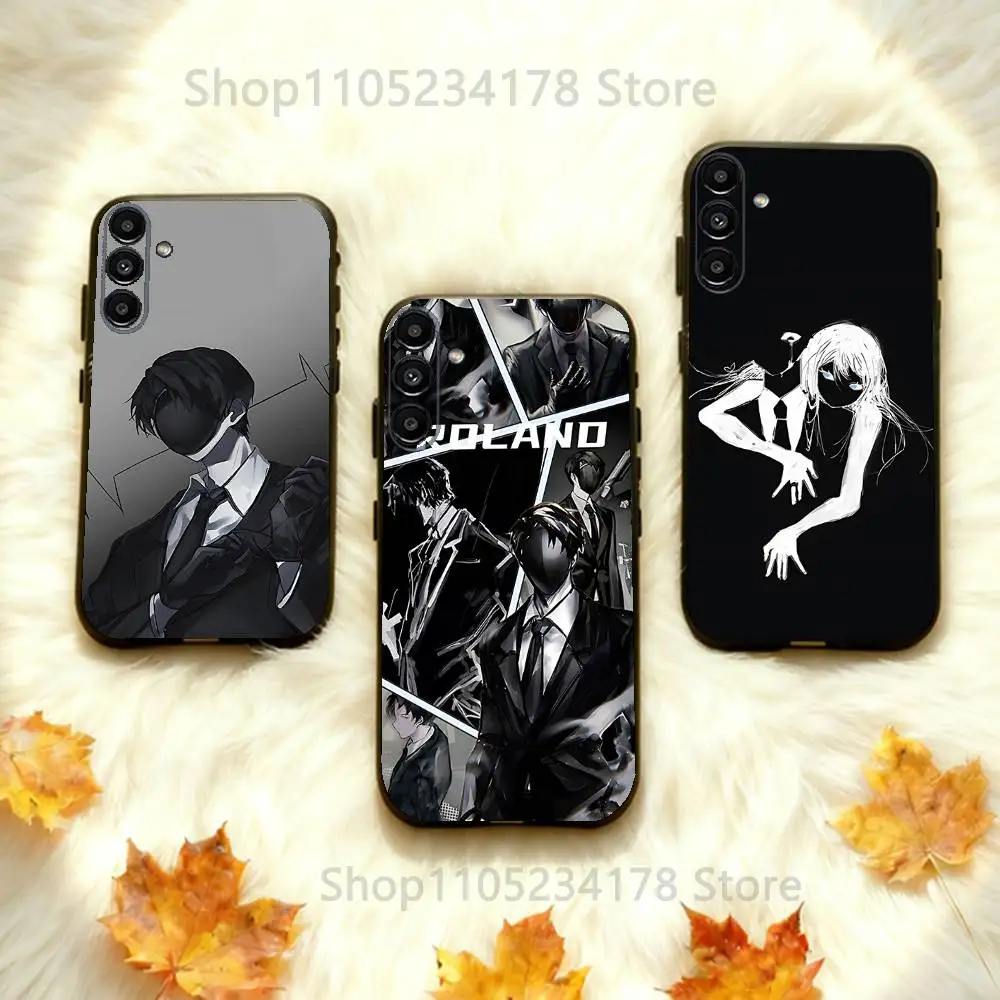 

Black Silence R-Roland Phone Case For Samsung Galaxy A73,31,32,72,41,53,52,71,22,5G,Note,J7,8,9 Soft Black Cover