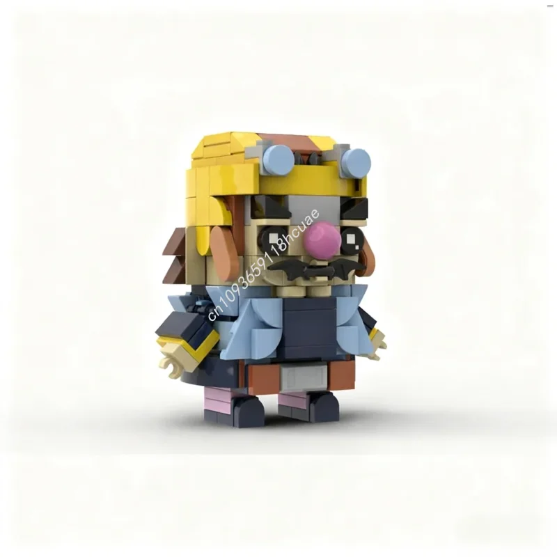 180pcs MOC Wario Brickheadz Model Bouwstenen Idee Baksteen Modulaire DIY Verjaardag Kinderen Speelgoed Creatieve Onderwijs Kerstcadeaus