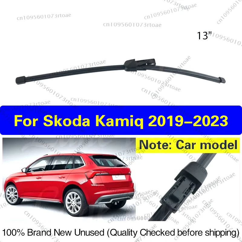 

Car Wiper 13" Rear Wiper Blade For Skoda Kamiq 2019 2020 2021 2022 2023 Windshield Windscreen Clean Tailgate Window Rain Brush