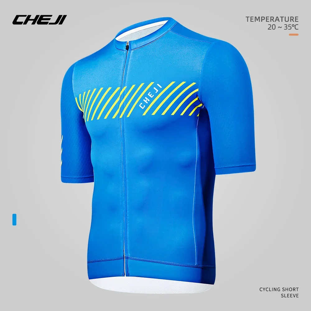 

cheji Cycling Jersey for Men short Sleeve