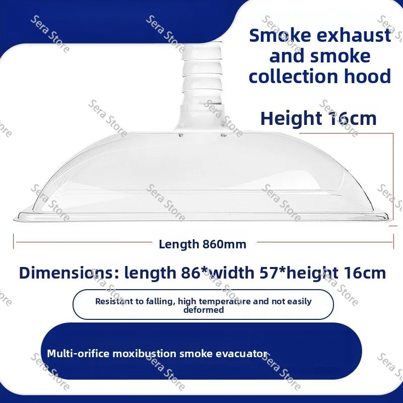 Moxibustion Fume Hood Large Smoke Exhaust System Smoking Hood Universal Bamboo Tube Smoke Purifier