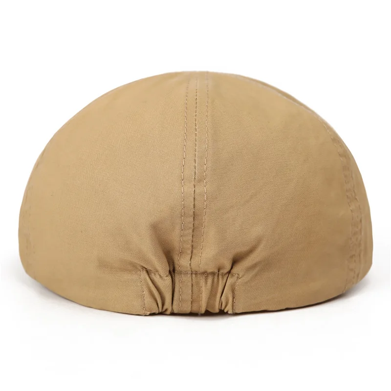 Imagen 5: Boina octogonal de primavera y verano para mujer, gorra con visera a la moda, gorros avanzados informales transpirables de algodón puro, gorra de pintor