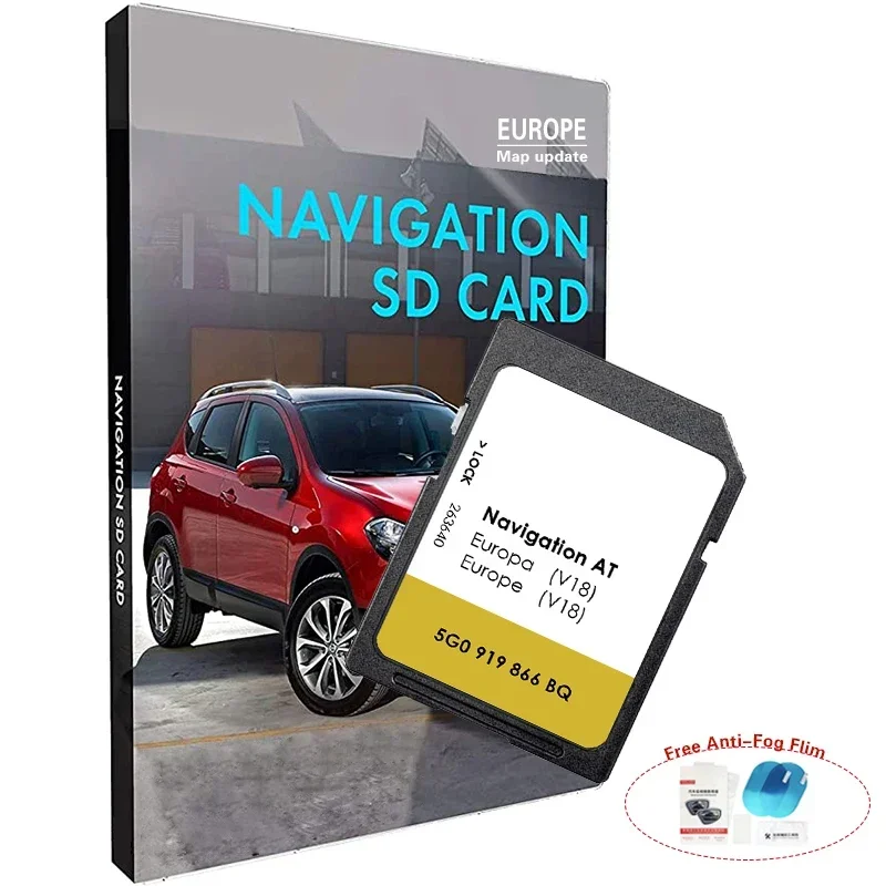 AT V18 Sat Nav Map Navigation MIB1 2023 Latest Europe Card GPS Card